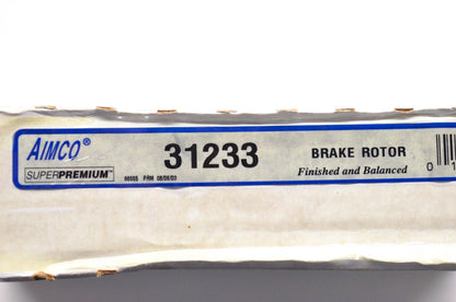Aimco 31233, 96555, JBR-766 Brake Rotor NOS
