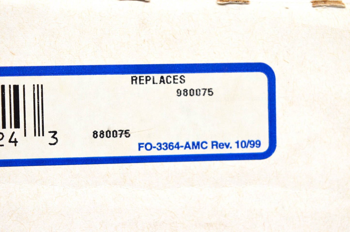 Aimco 31307, 980075, 880075 Brake Rotor NOS