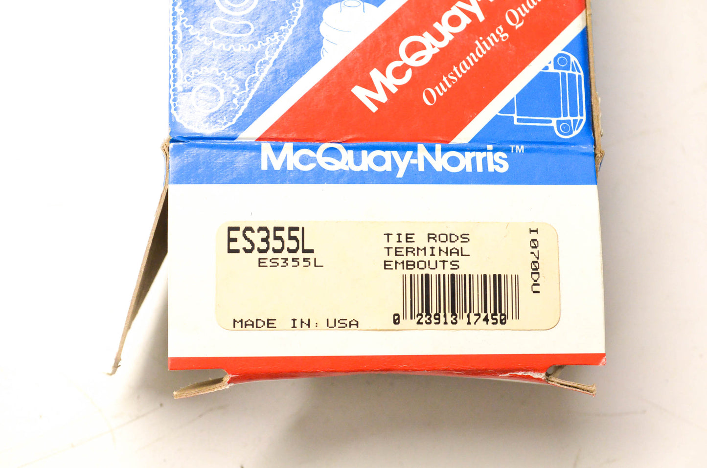 McQuay-Norris ES355L Tie Rod Kit NOS