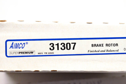 Aimco 31307, 980075, 880075 Brake Rotor NOS