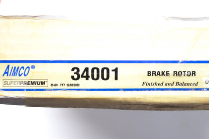 Aimco 34001, 141945, 96428 Brake Rotor NOS