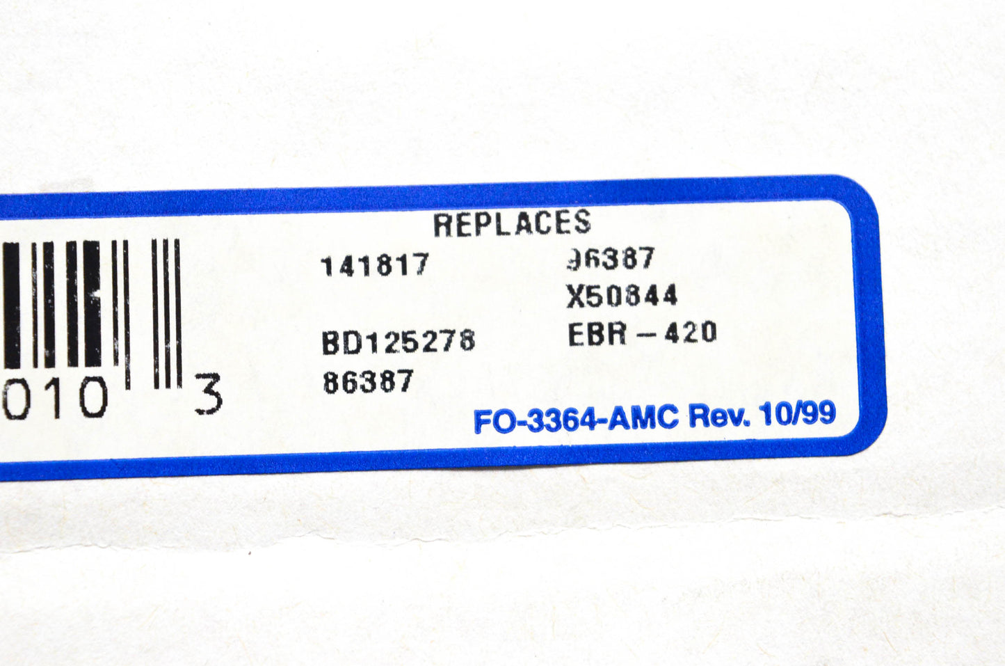 Aimco 34007, 141817, 96387 Brake Rotor NOS