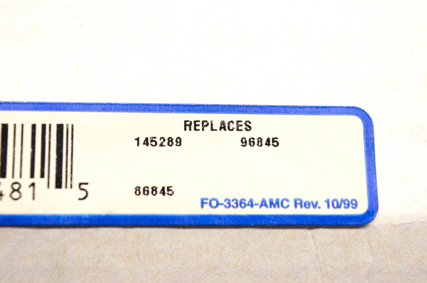 Aimco 31283, 145289, 96845 Brake Rotor NOS