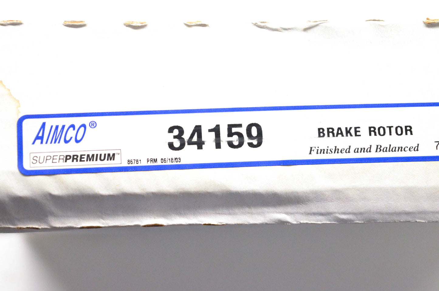 Aimco 34159, 145252, 96781 Brake Rotor NOS