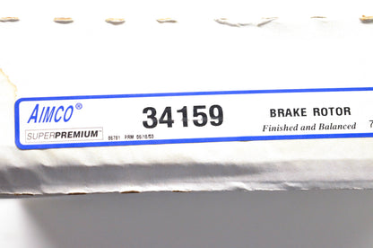 Aimco 34159, 145252, 96781 Brake Rotor NOS