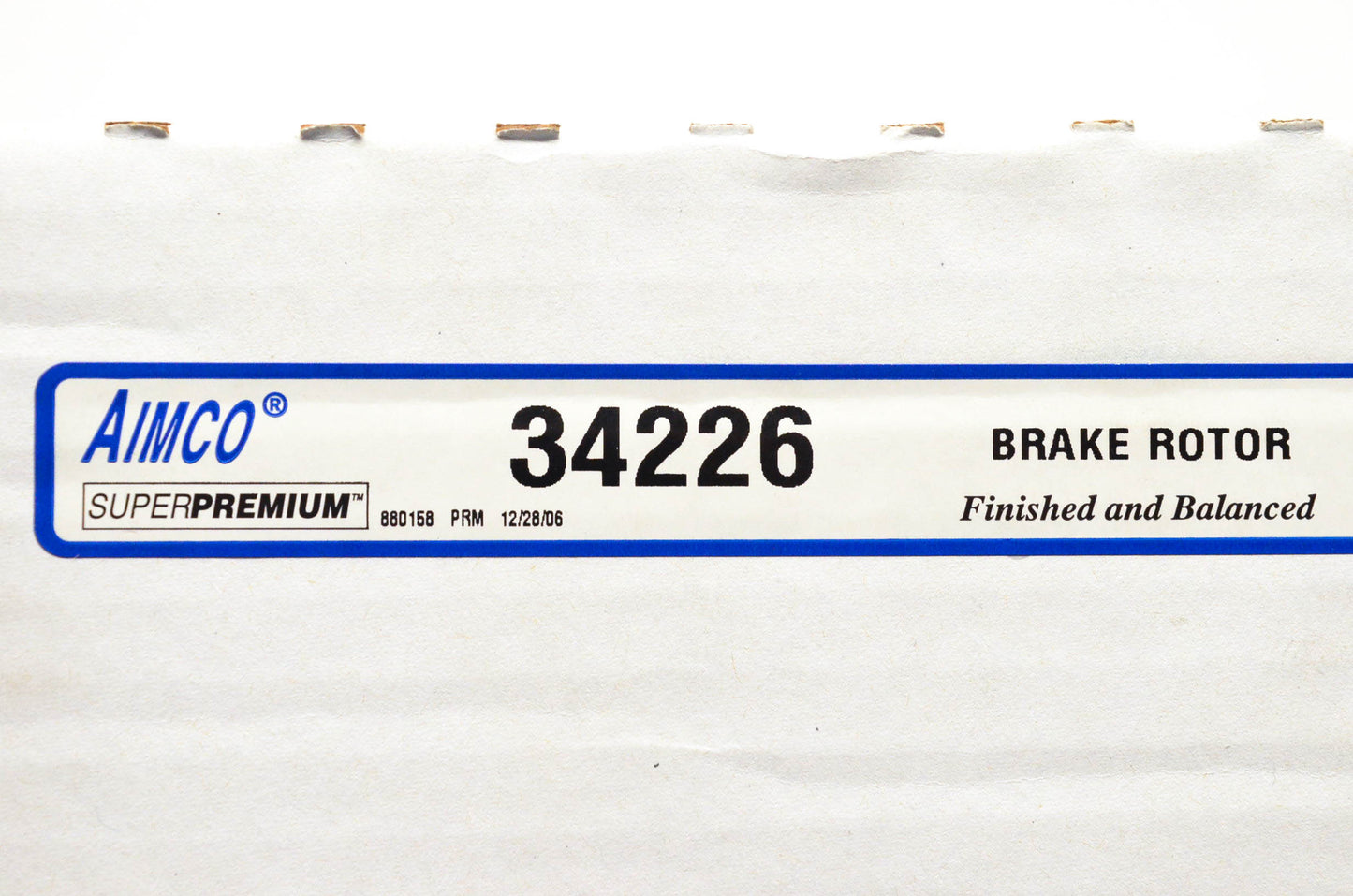 Aimco 34226, 145431, 880158 Brake Rotor NOS