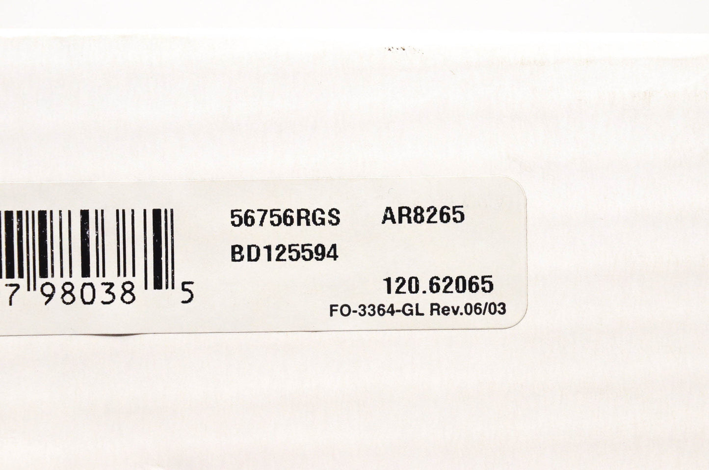 Aimco 55050, 10155050, 56756RGS Brake Rotor NOS