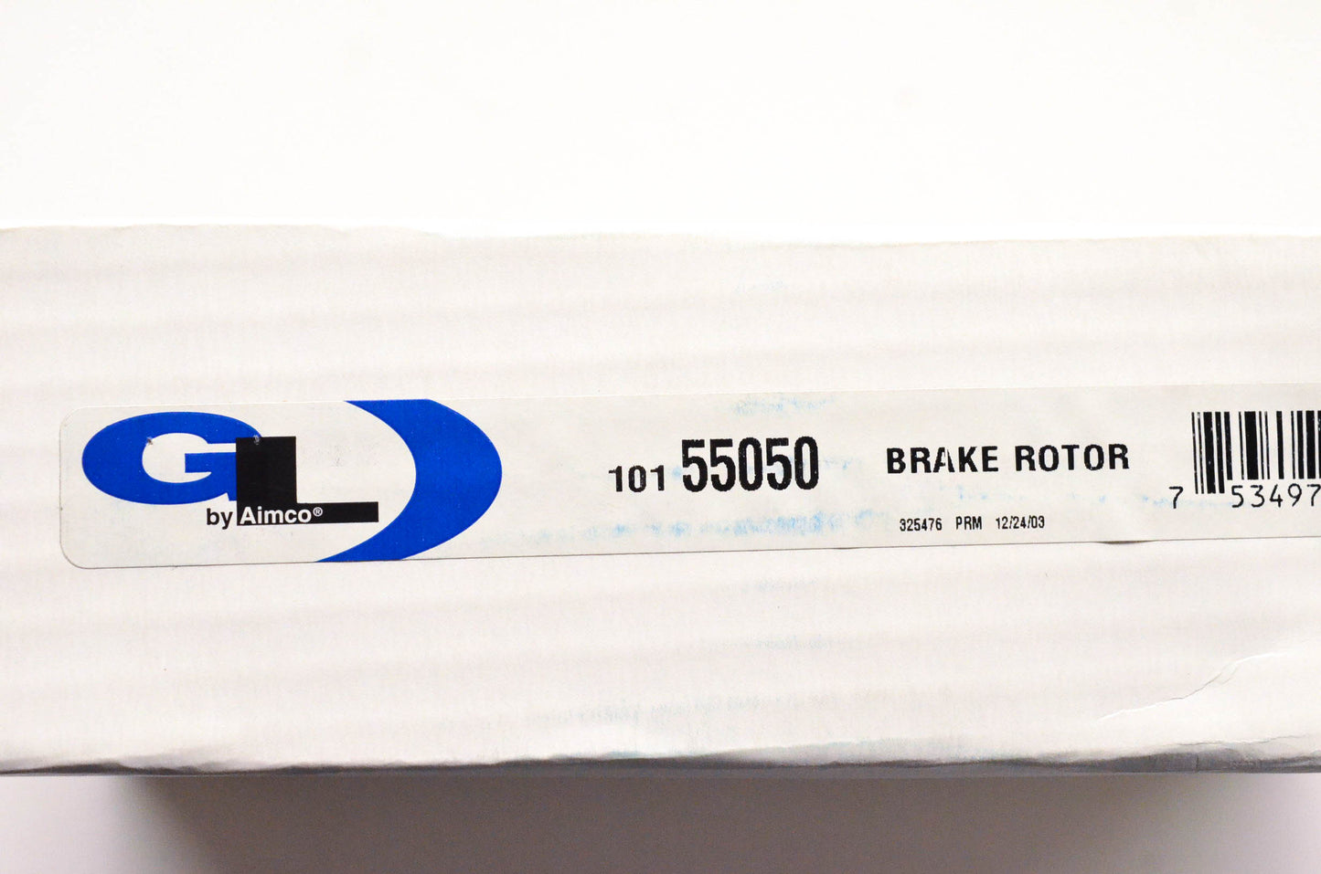 Aimco 55050, 10155050, 56756RGS Brake Rotor NOS