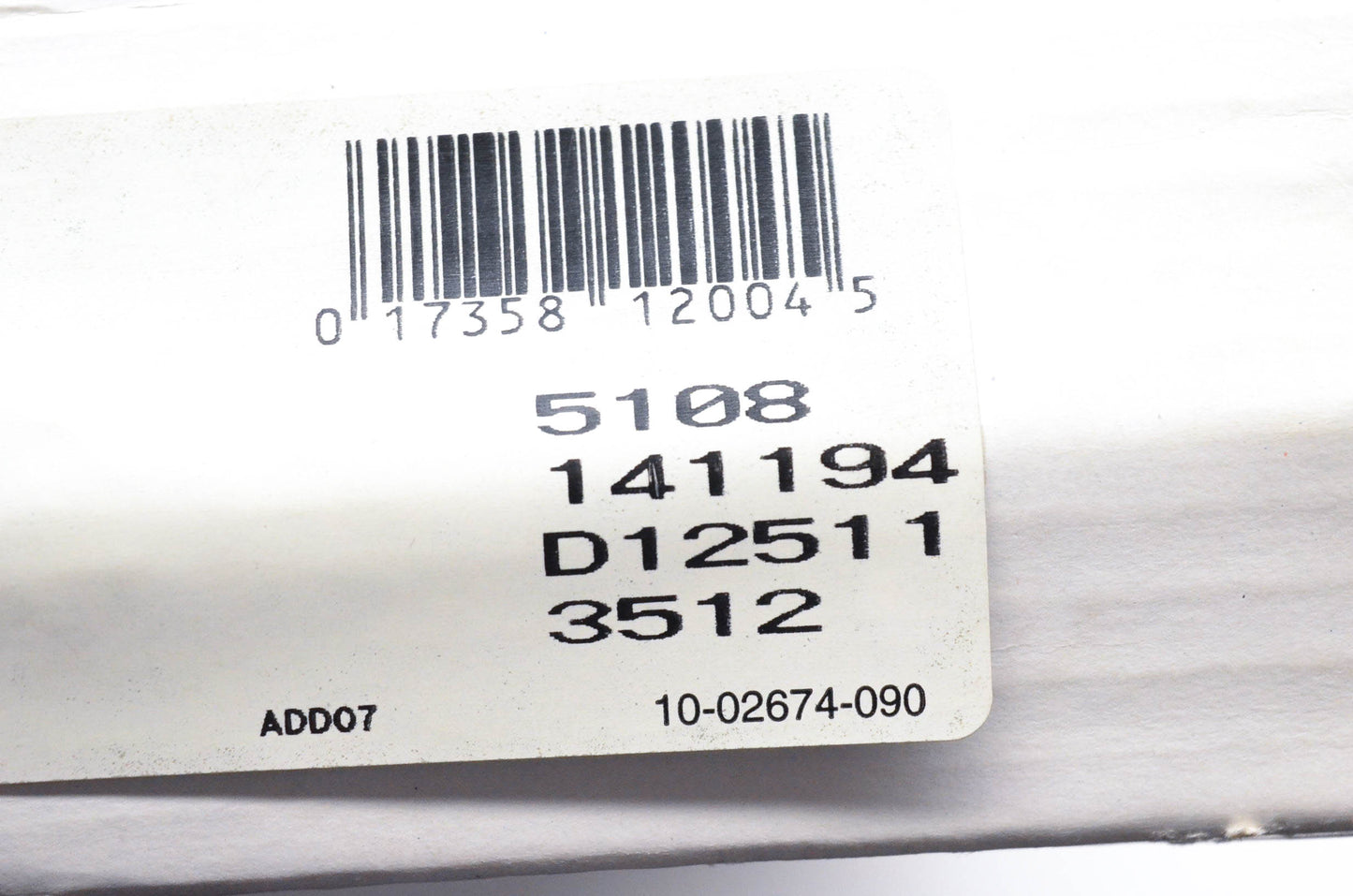 Wagner 60531, 5108, D12511 Brake Rotor NOS