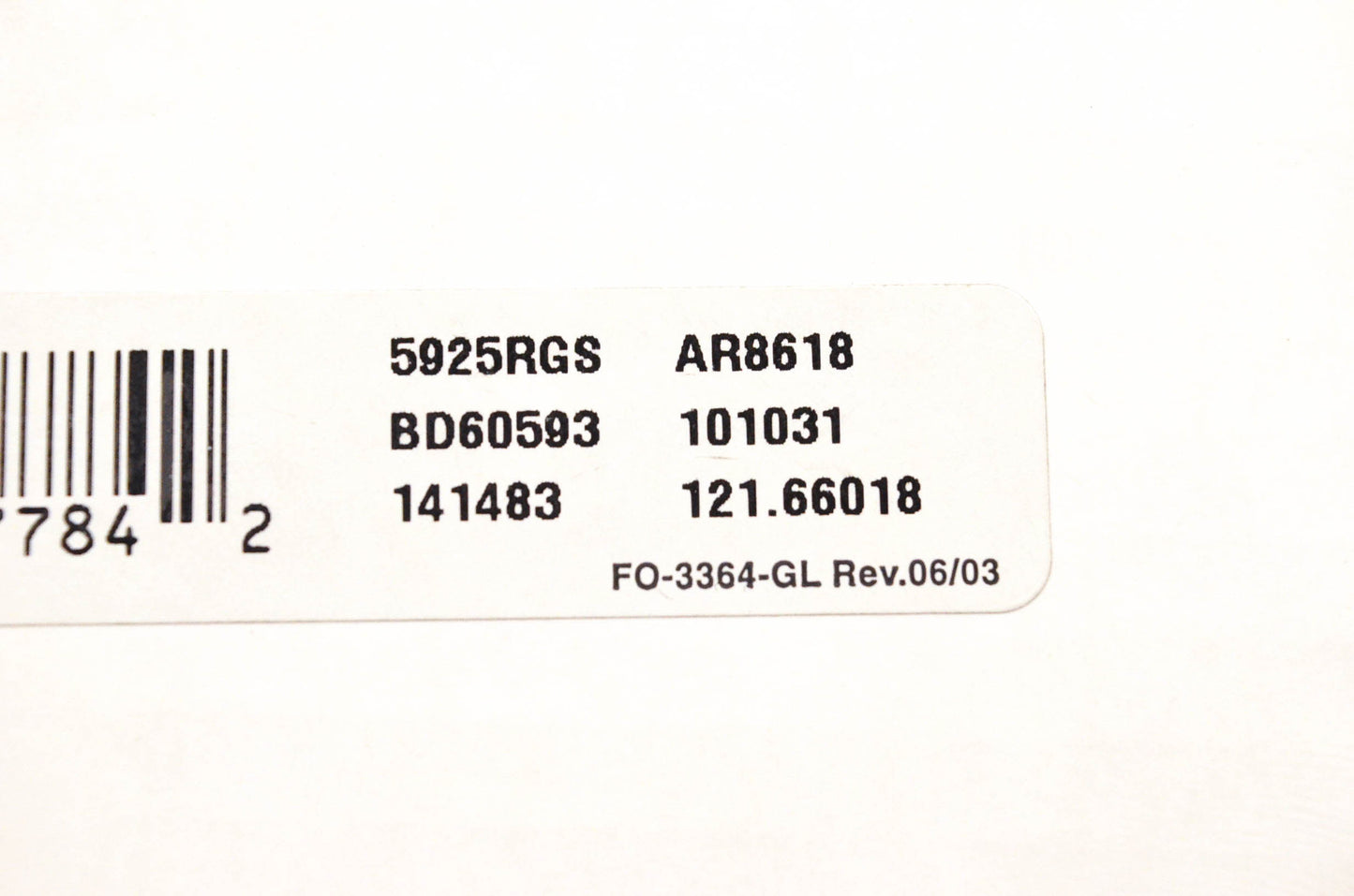 Aimco 10155003, 5925RGS, 101031 Brake Rotor NOS