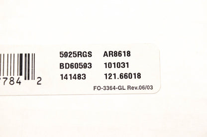 Aimco 10155003, 5925RGS, 101031 Brake Rotor NOS
