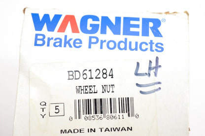 Wagner BD61284 Wheel Lug Nuts Qty 5 NOS