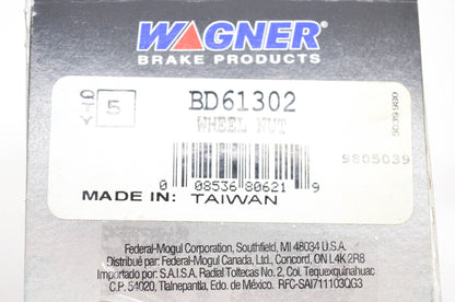 Wagner BD61302 Wheel Lug Nuts Qty 5 NOS
