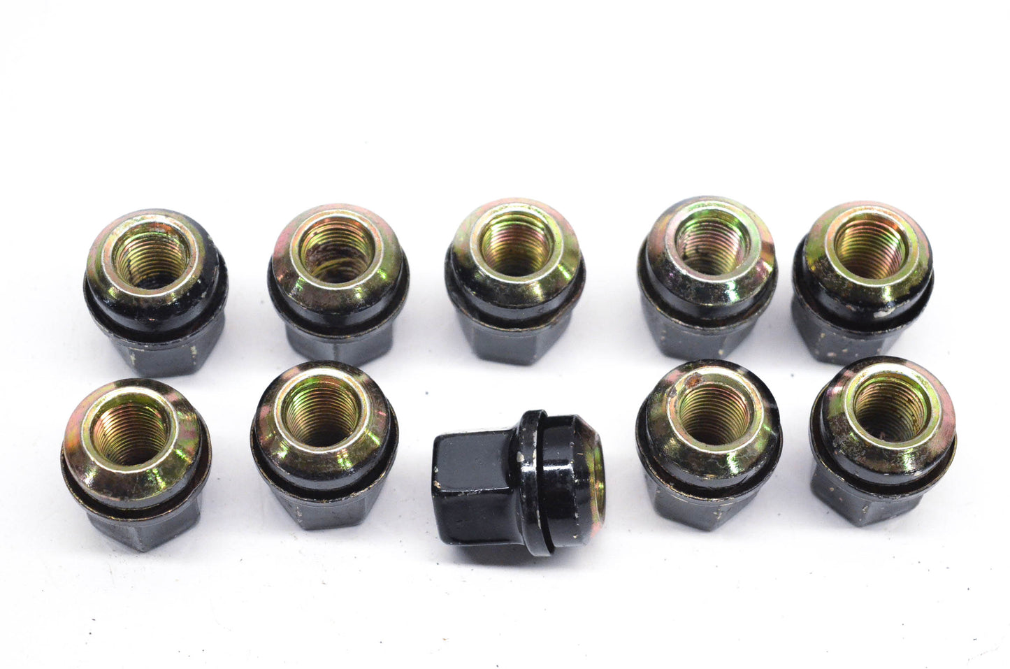 Wagner BD61406 Black Wheel Lug Nuts Qty 10 NOS