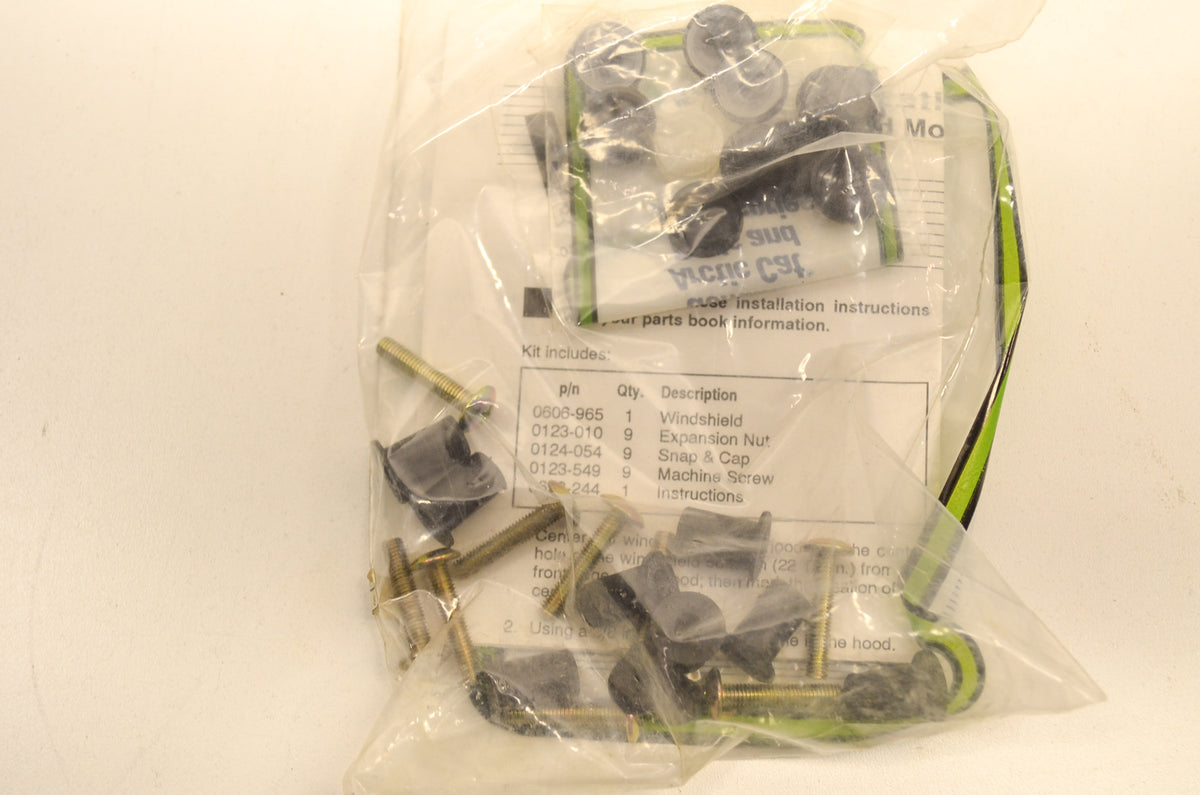 OEM Arctic Cat 0636-866 Hood Mount Windshield Kit NOS