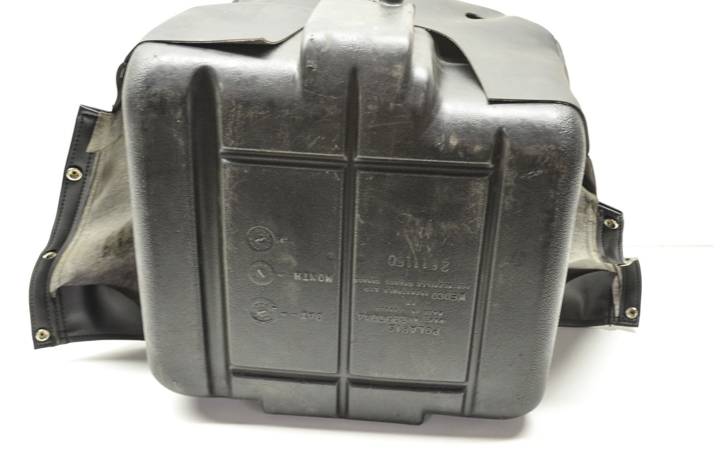 Gas Fuel Tank & Leather Cover NOS