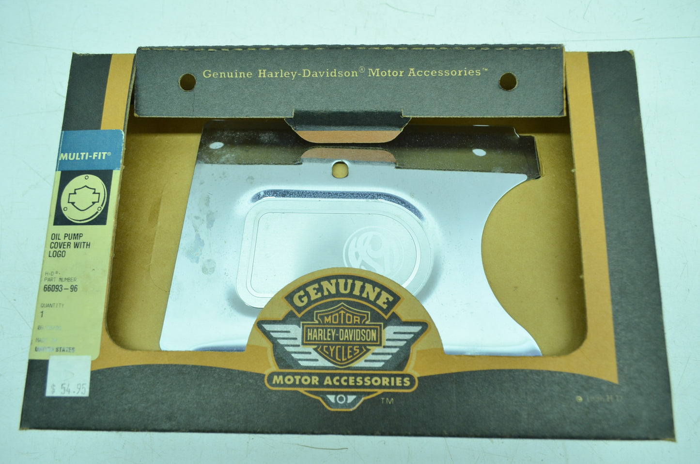 NEW OEM Harley Davidson Oil Pump Cover 66093-96 NOS