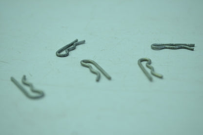 Choke Cable Tube Hairpin Clip Qty 5 NOS