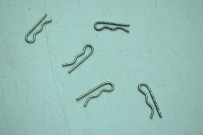 Choke Cable Tube Hairpin Clip Qty 5 NOS
