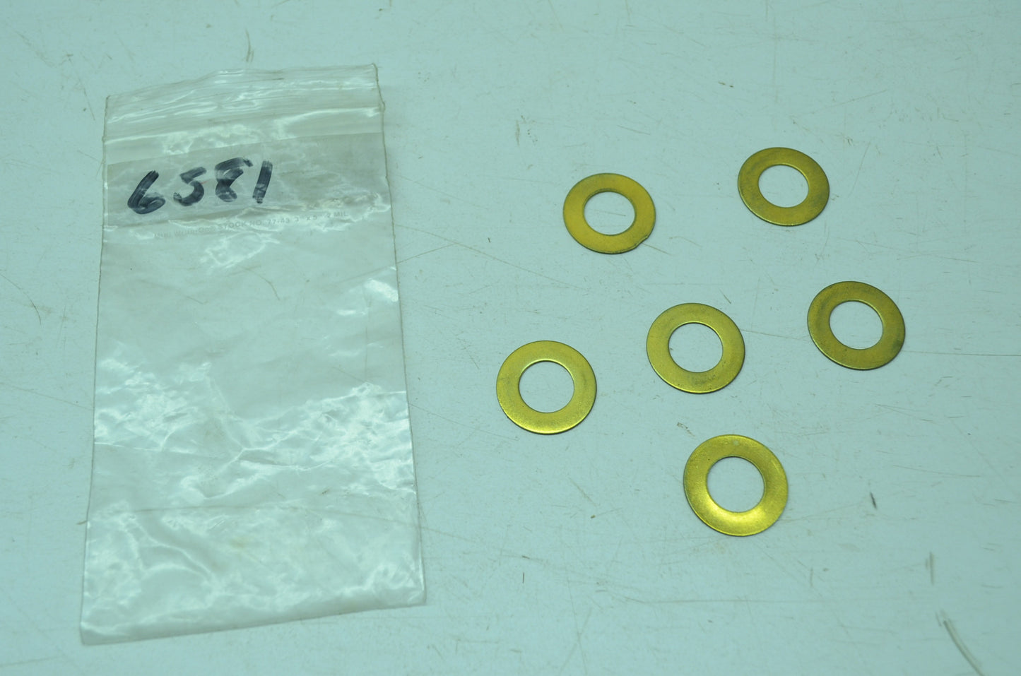 OEM Harley-Davidson 6581 Washer Qty 6 NOS