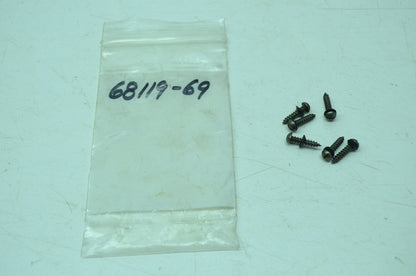 OEM Harley-Davidson 68119-69 Screw Qty 6 NOS