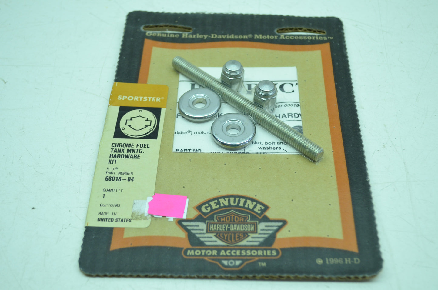 NEW OEM Harley Davidson Fuel Tank Mounting Hardware 63018-04 NOS