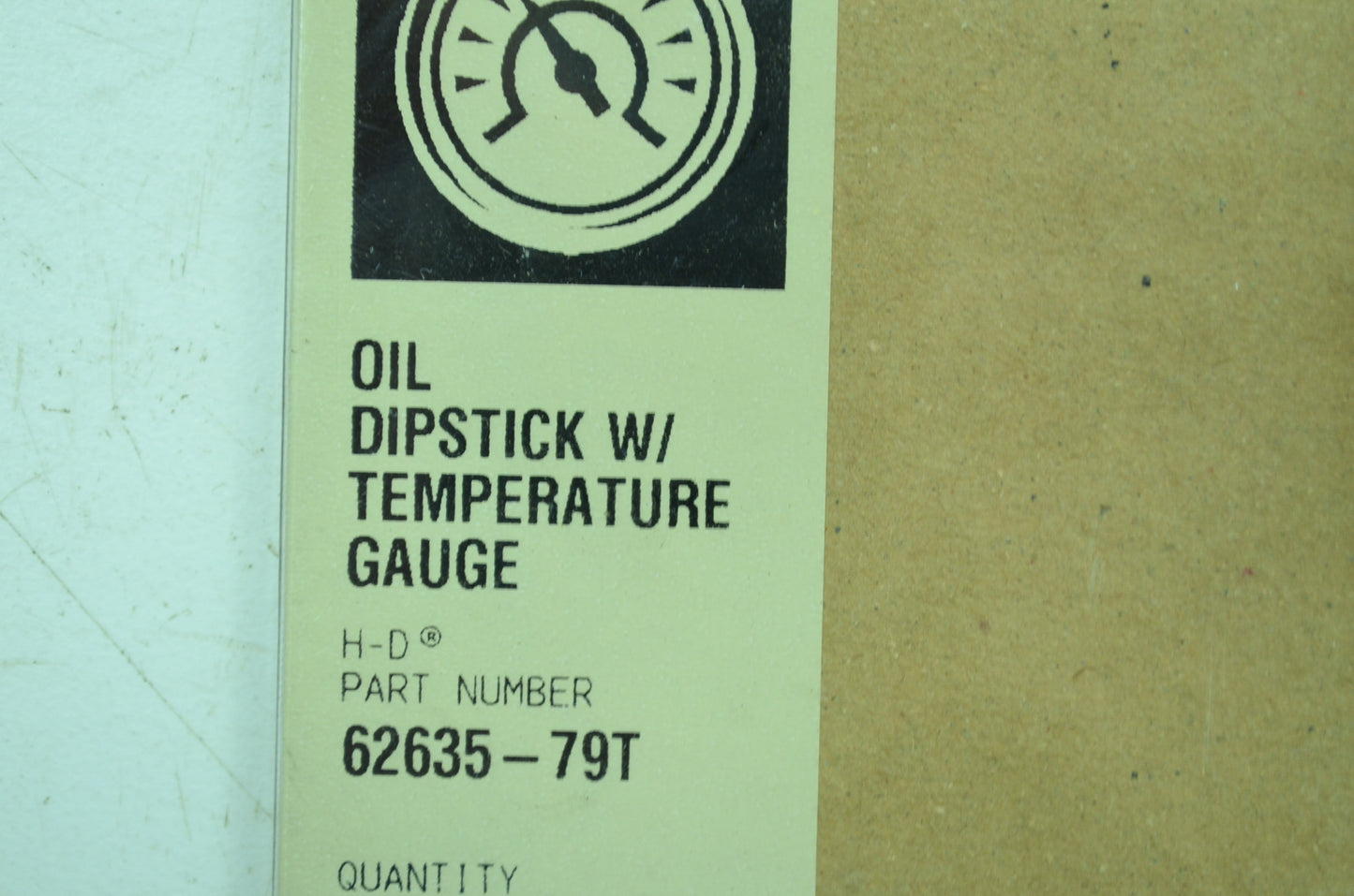 OEM Harley-Davidson 62635-79T Oil Dipstick With Temp Gauge NOS