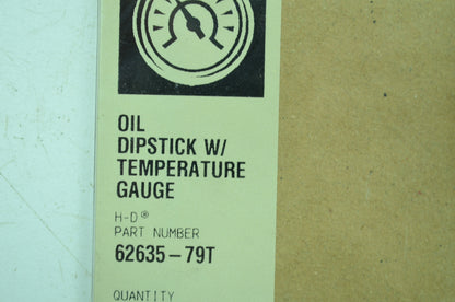 OEM Harley-Davidson 62635-79T Oil Dipstick With Temp Gauge NOS