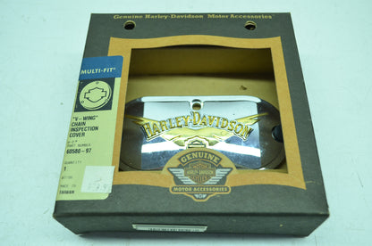 NEW OEM Harley Davidson Chain Inspection Cover 60580-97 NOS