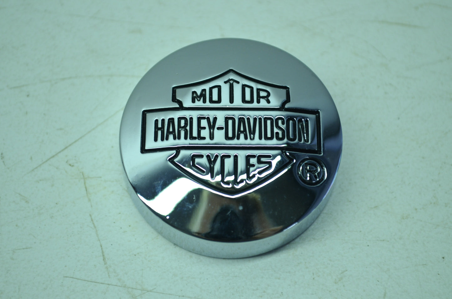 Chrome Cushion Grip End Cap NOS