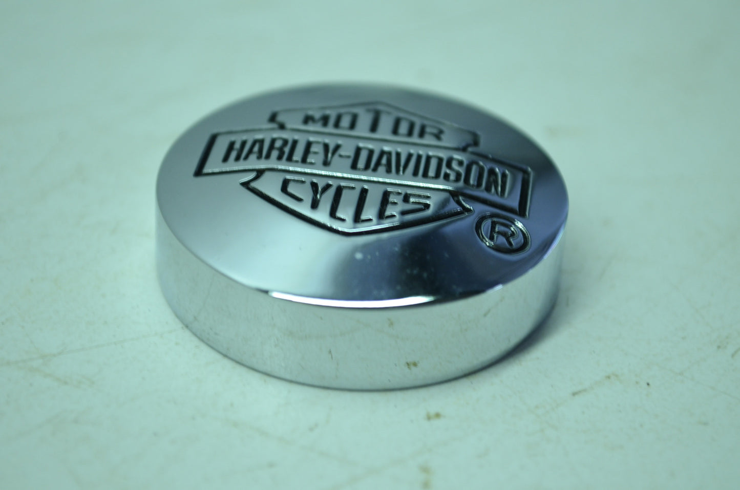Chrome Cushion Grip End Cap NOS