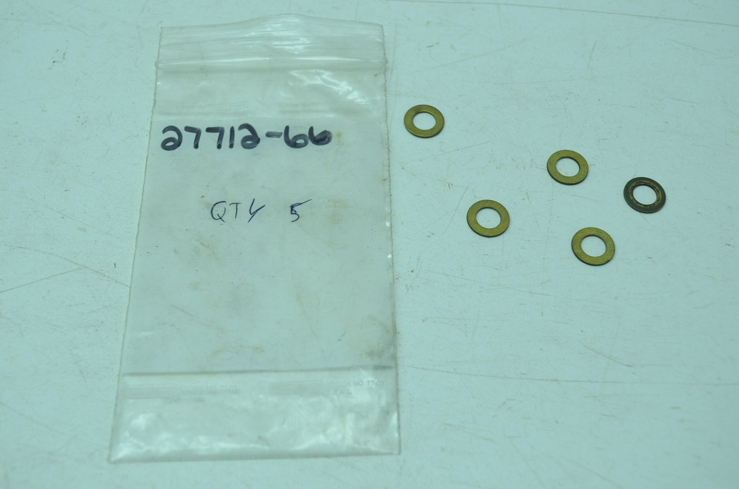 Throttle Shaft Seal Washers Qty 5 NOS
