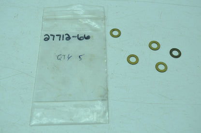 Throttle Shaft Seal Washers Qty 5 NOS