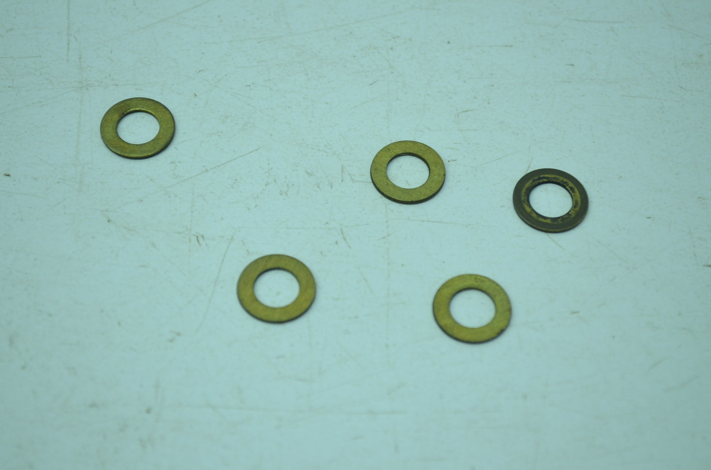 Throttle Shaft Seal Washers Qty 5 NOS