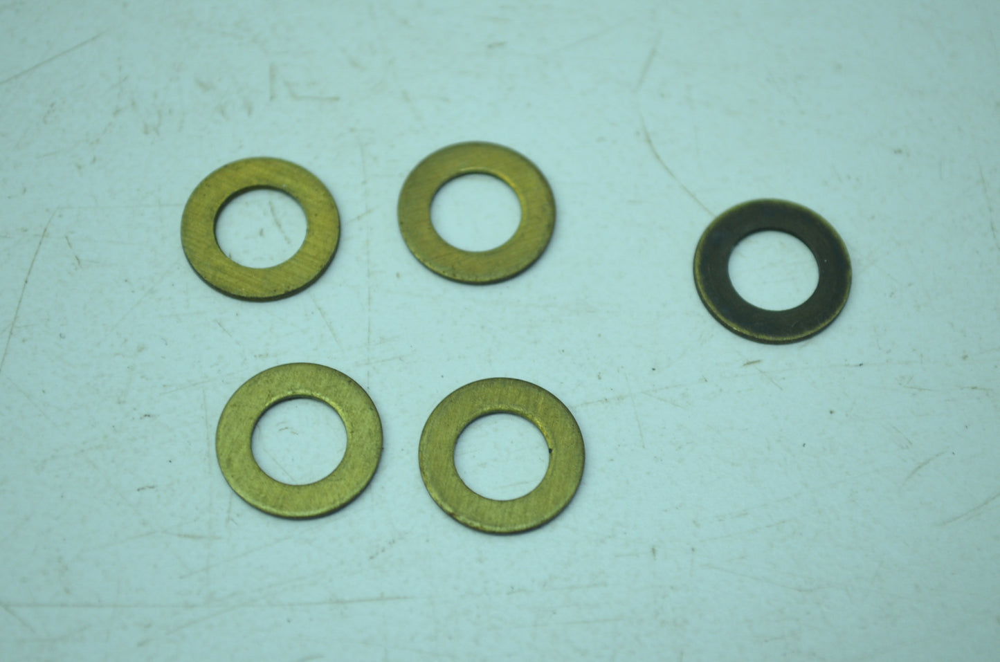 Throttle Shaft Seal Washers Qty 5 NOS