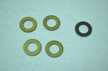 Throttle Shaft Seal Washers Qty 5 NOS