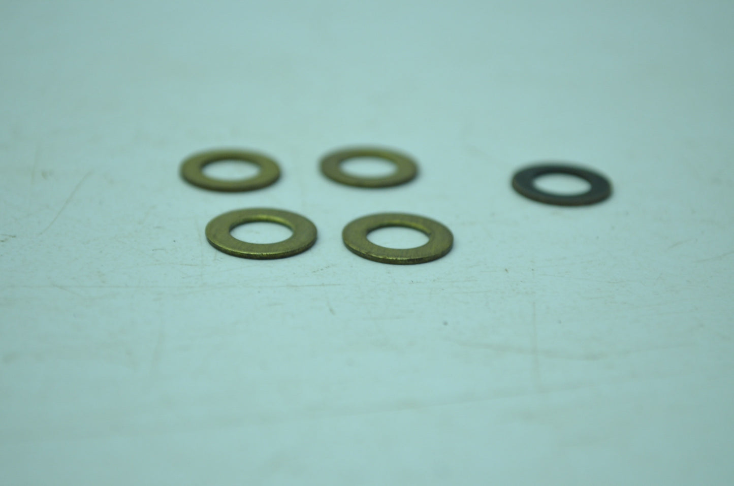 Throttle Shaft Seal Washers Qty 5 NOS