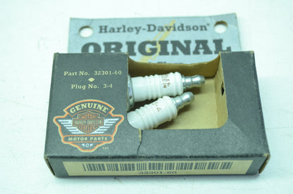 NEW OEM Harley Davidson Spark Plugs QTY 2 Panhead Shovelhead 32301-60 NOS