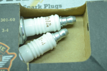 NEW OEM Harley Davidson Spark Plugs QTY 2 Panhead Shovelhead 32301-60 NOS
