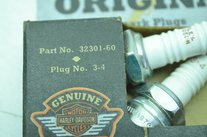 NEW OEM Harley Davidson Spark Plugs QTY 2 Panhead Shovelhead 32301-60 NOS
