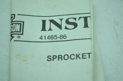 NEW OEM Harley Davidson Sprocket Fastener Bolt Kit 41465-86 NOS