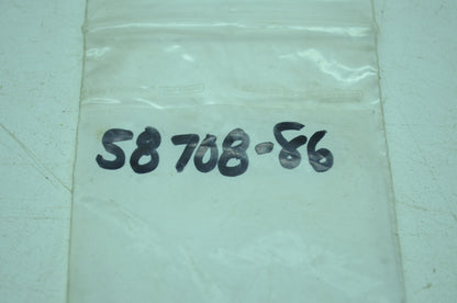 OEM Harley-Davidson 58708-86 Black Xmas Tree Nylon Clip Qty 8 NOS