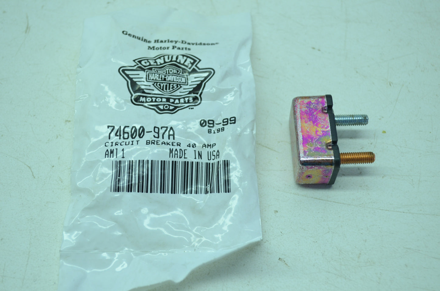 NEW OEM Harley Davidson Circuit Breaker 40 Amp Shovelhead EVO Sportster 74600-97