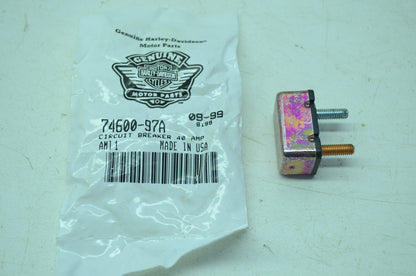 NEW OEM Harley Davidson Circuit Breaker 40 Amp Shovelhead EVO Sportster 74600-97