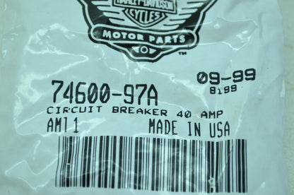 NEW OEM Harley Davidson Circuit Breaker 40 Amp Shovelhead EVO Sportster 74600-97