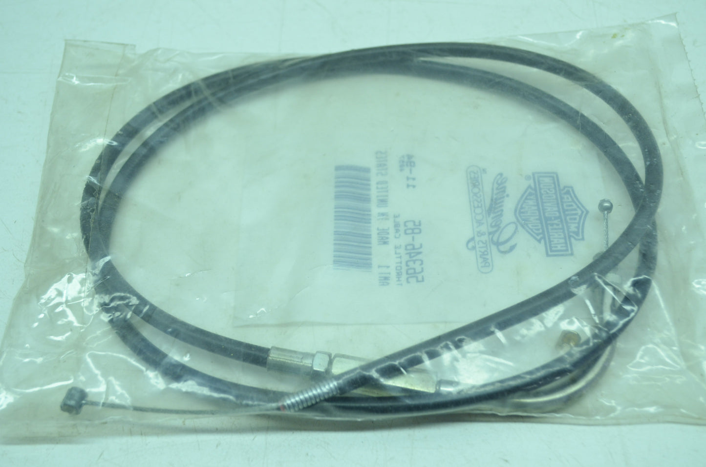 OEM Harley-Davidson 56346-85 Throttle Control Cable NOS
