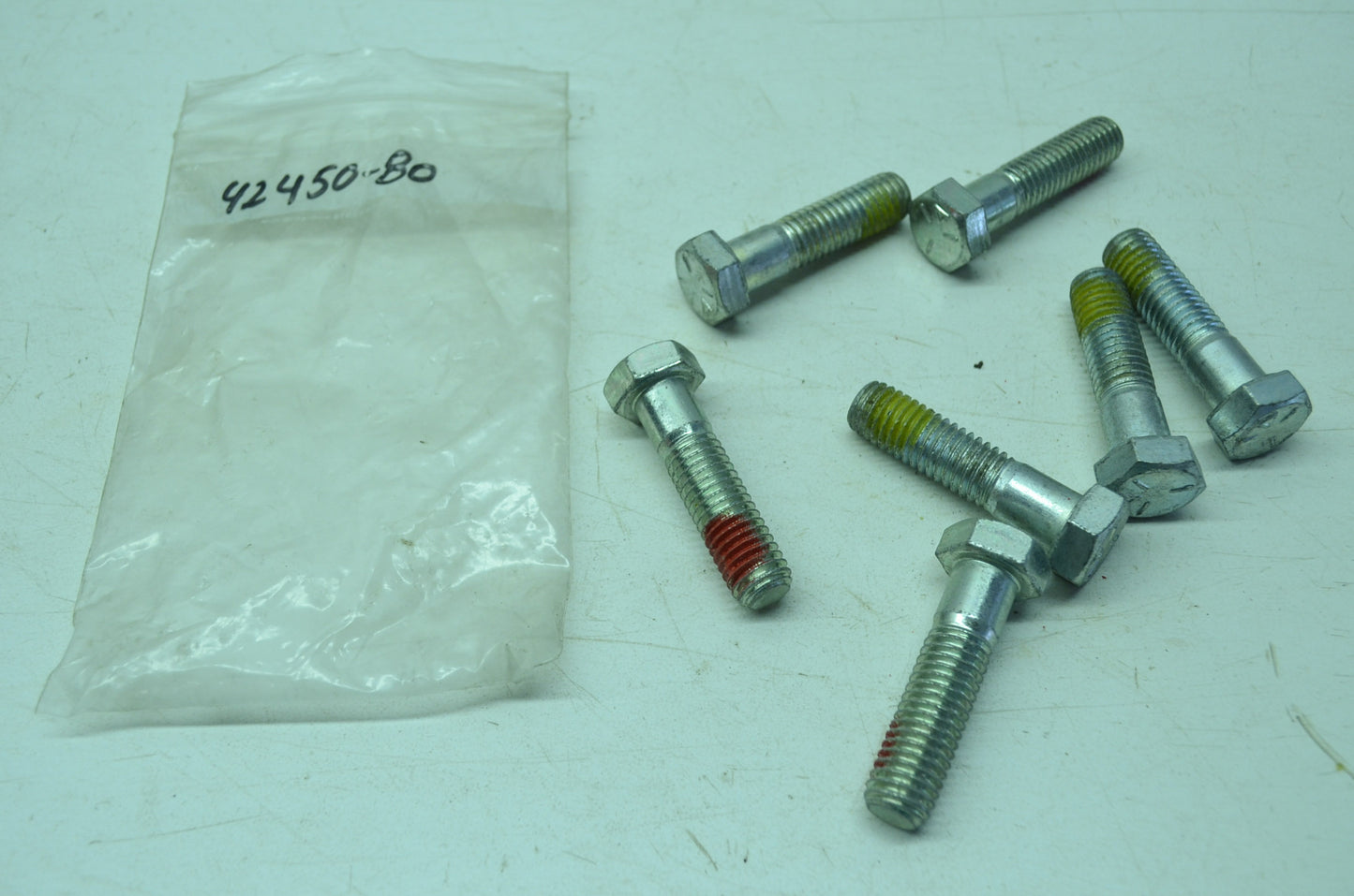 OEM Harley-Davidson 42450-80 Hex Cap Screw Qty 7 NOS