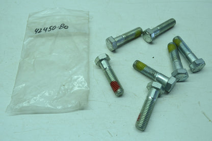 OEM Harley-Davidson 42450-80 Hex Cap Screw Qty 7 NOS