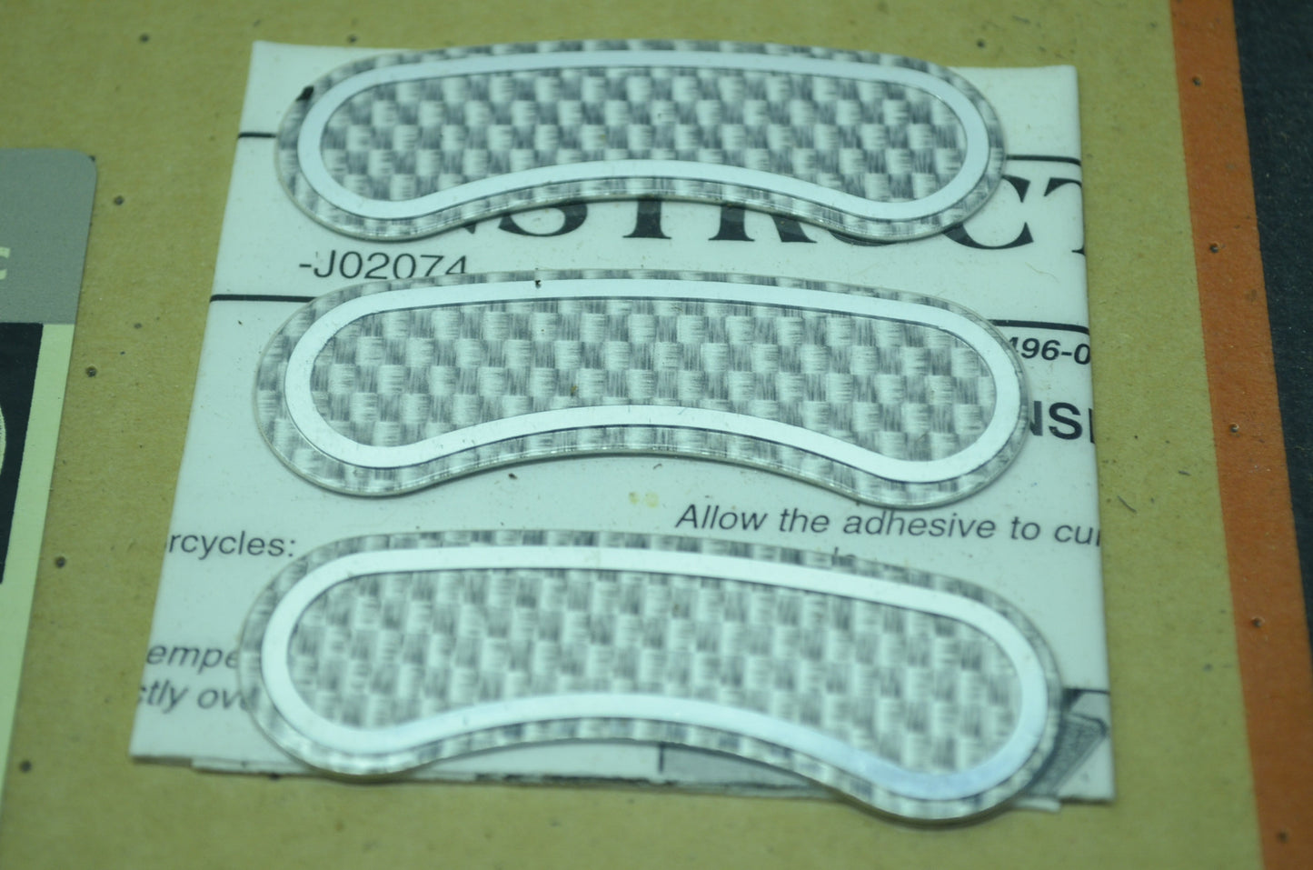 NEW OEM Harley Davidson Engraved Brake Caliper Inserts VRSC VROD 44496-02 NOS