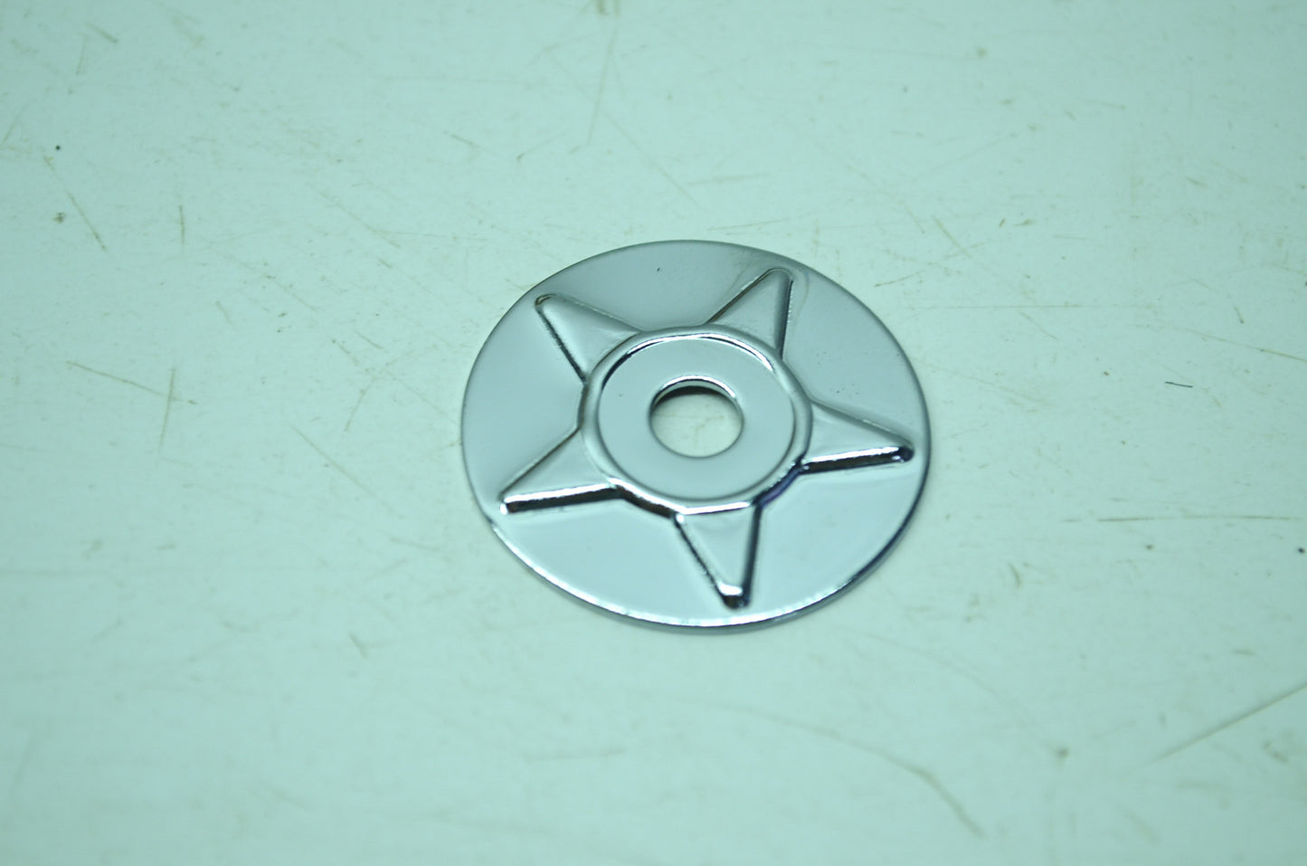 OEM Harley-Davidson 93009-77 Chrome Star Washer NOS